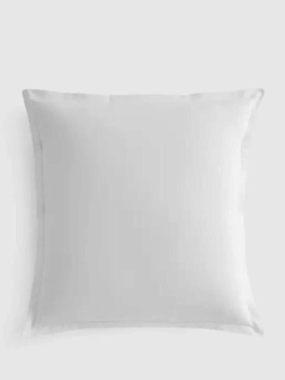 Quince European Linen Euro Sham 26x26 Flange edge White NWOT #33